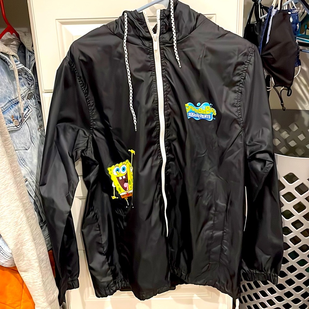 Members Only x SpongeBob windbreaker